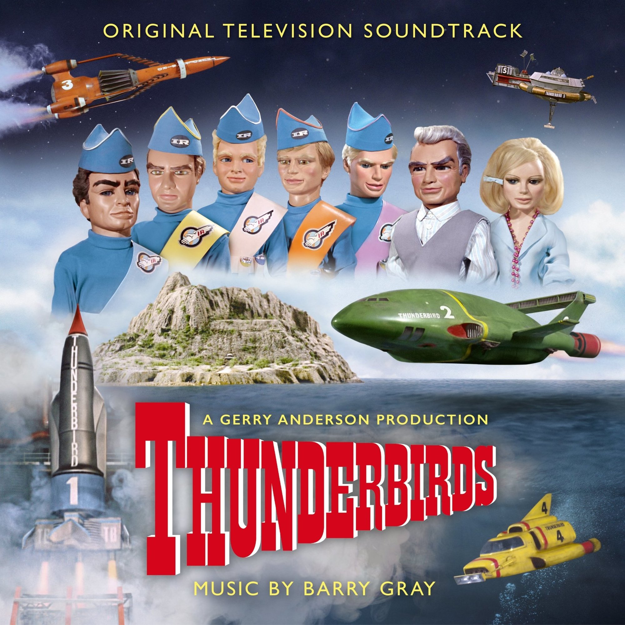 Thunderbirds (CD, digital and vinyl) 