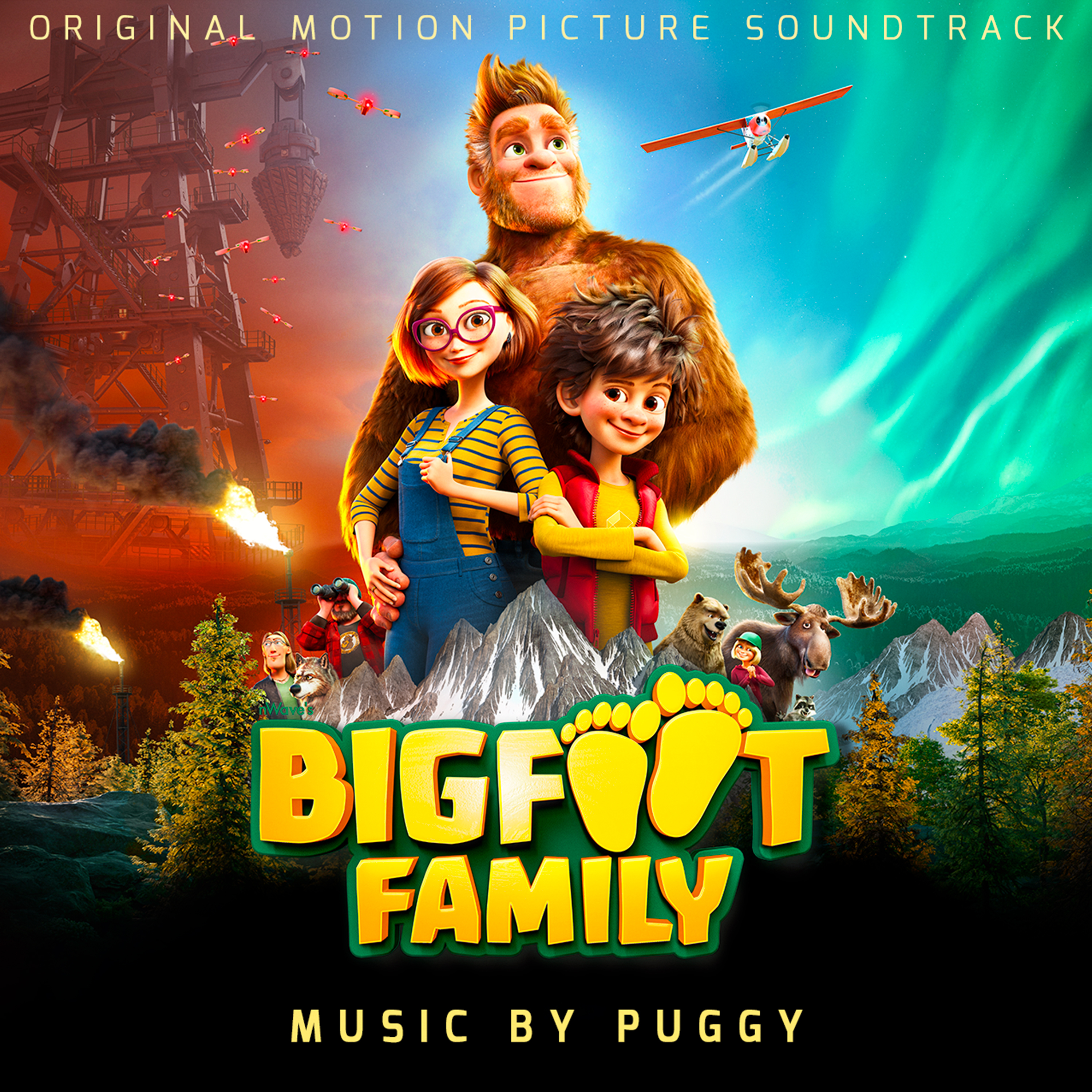 Brussels Pop-Rock-Trio Puggy Lanceert Muziek Voor Bigfoot Family 