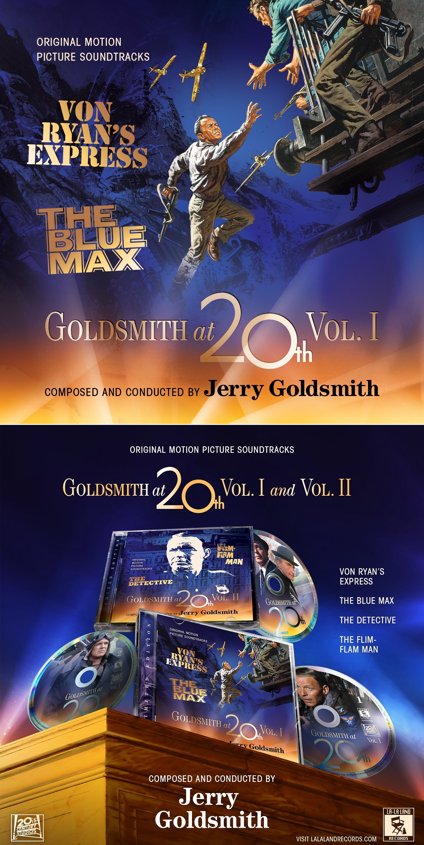 Goldsmith At 20th Vol. 1  Von Ryans Express / The Blue Max