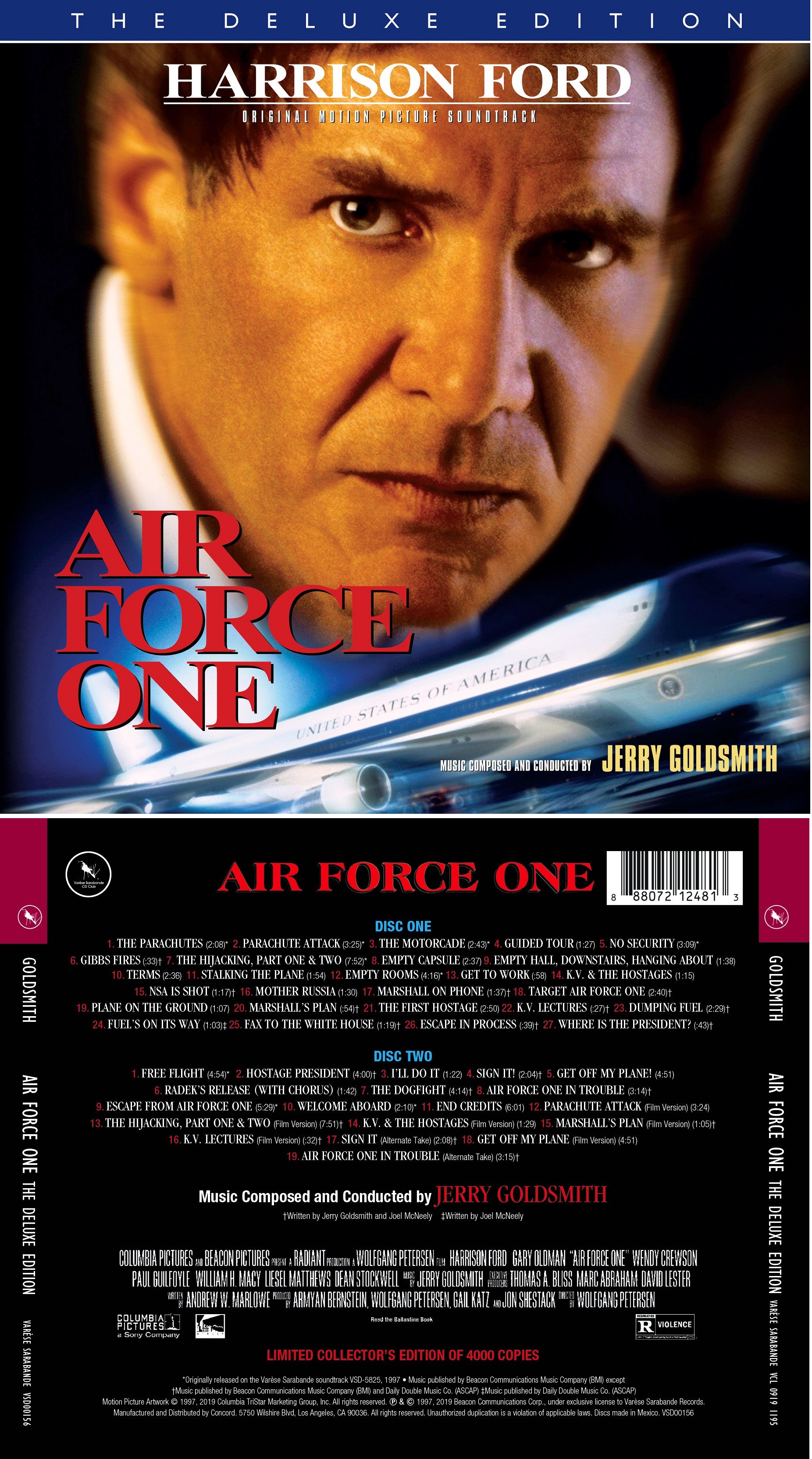 Air Force One : The Deluxe Edition